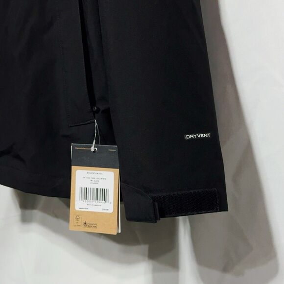 The North Face Toro Peak 3 in 1 Triclimate Waterproof Hooded fleece Jacket Black - Picture 5 of 15